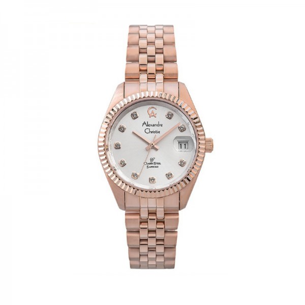 Alexandre Christie AC 5013 Rosegold White LADY LDBRGSL